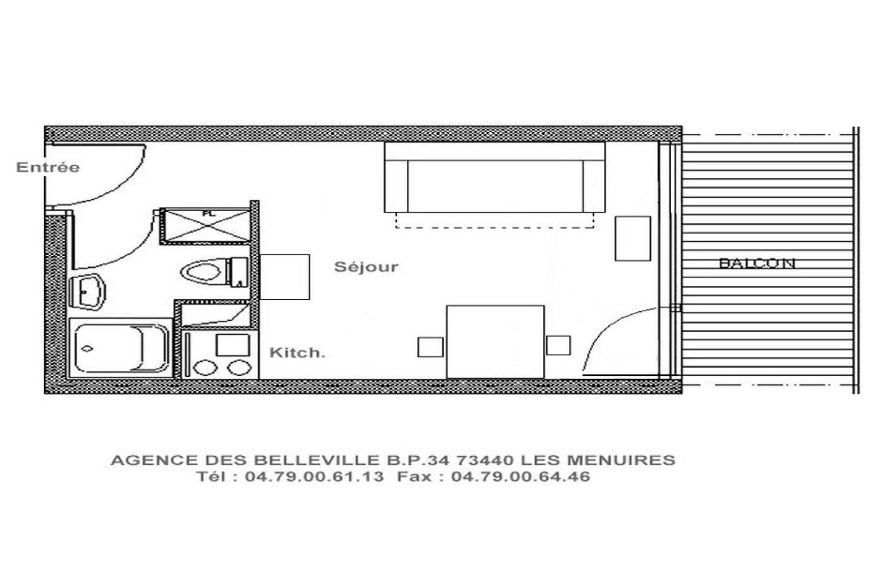 Residence Dorons - Studio Agreable - Centre Station Mae-3404 Saint-Martin-de-Belleville Dış mekan fotoğraf